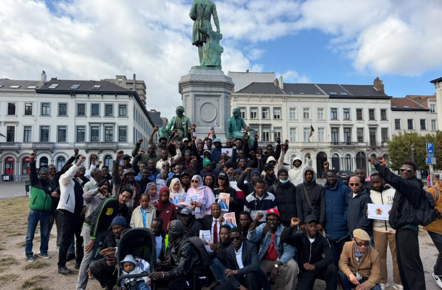 Mobilisation à Bruxelles : Les Mauritaniens disent NON…